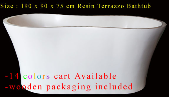 Terrazzo Bathtub