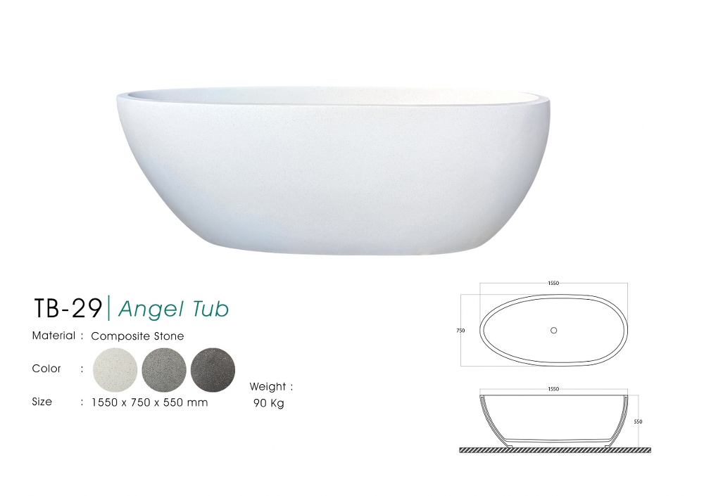 Resin Terrazzo Bathtub Resin Terrazzo Bathtub