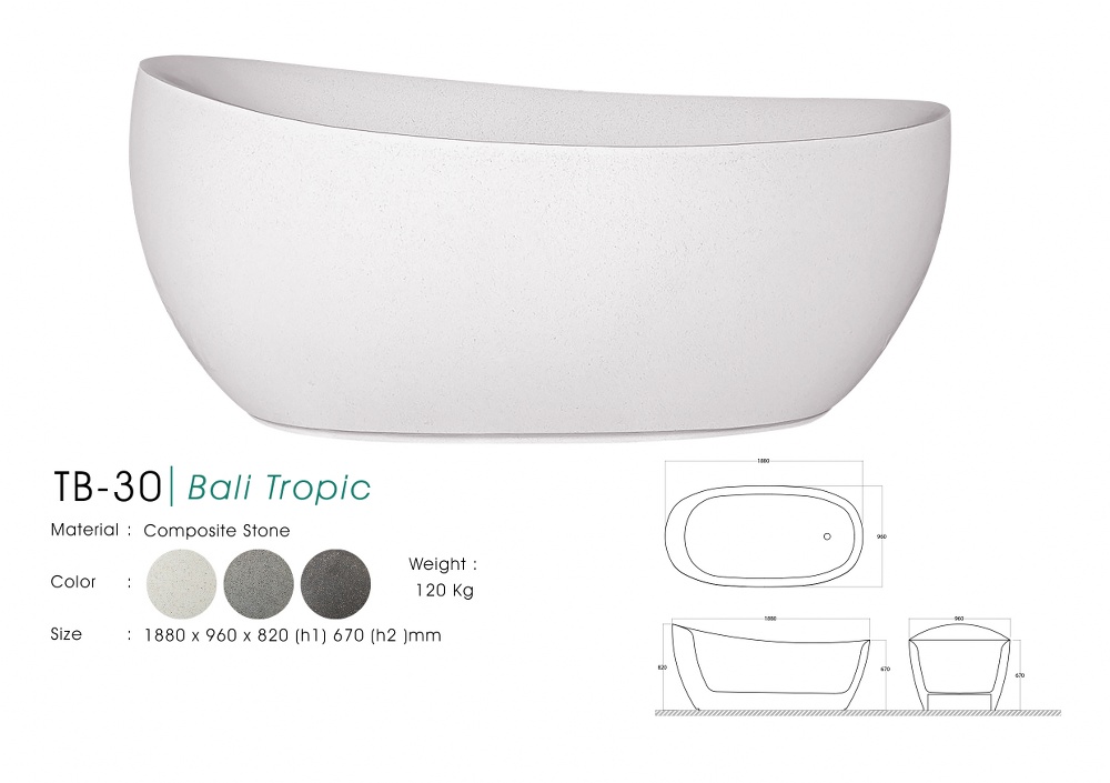 Resin Terrazzo Bathtub Resin Terrazzo Bathtub