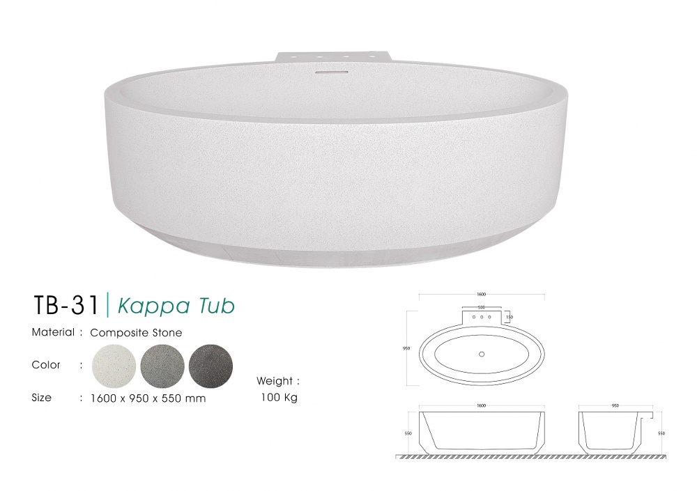 Resin Terrazzo Bathtub Resin Terrazzo Bathtub